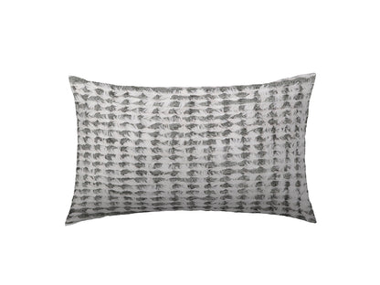 Luxe Fluffy Cushion Cover, Cloud Grey 50x30