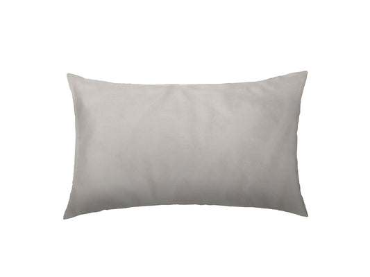 Luxe Fluffy Cushion Cover, Cloud Grey 50x30