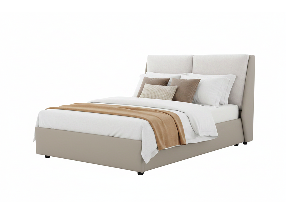 Bryson 2-Tone Bed with Storage, Cloud Grey