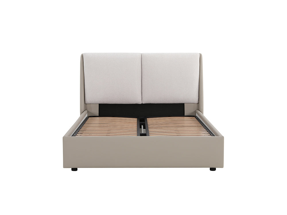 Bryson 2-Tone Bed with Storage, Cloud Grey