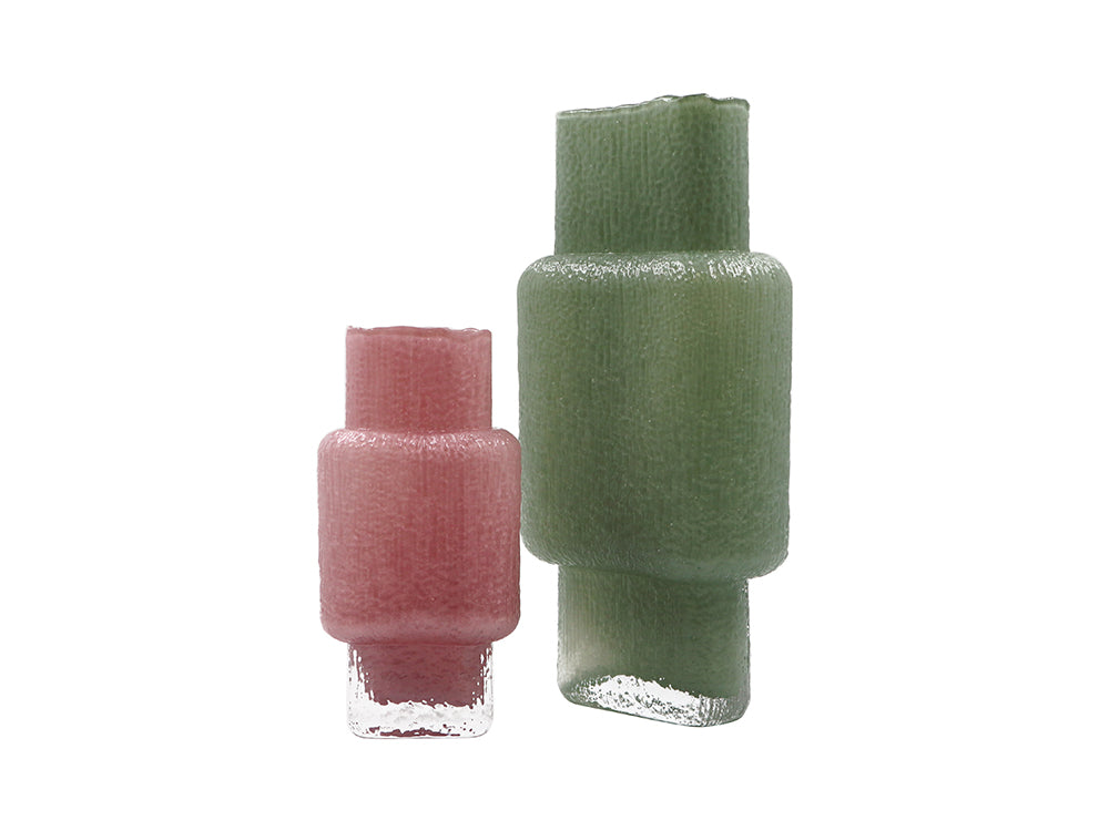 Taliah Vase, Pink Low