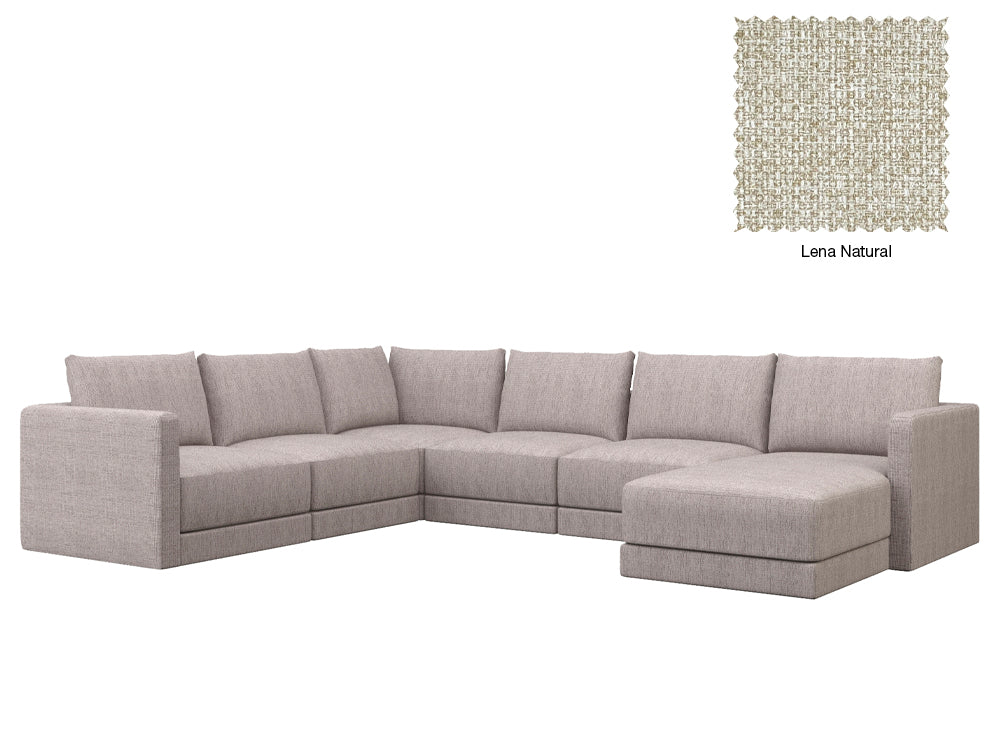 Basel U Shape Chaise Sofa