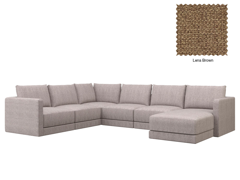 Basel U Shape Chaise Sofa