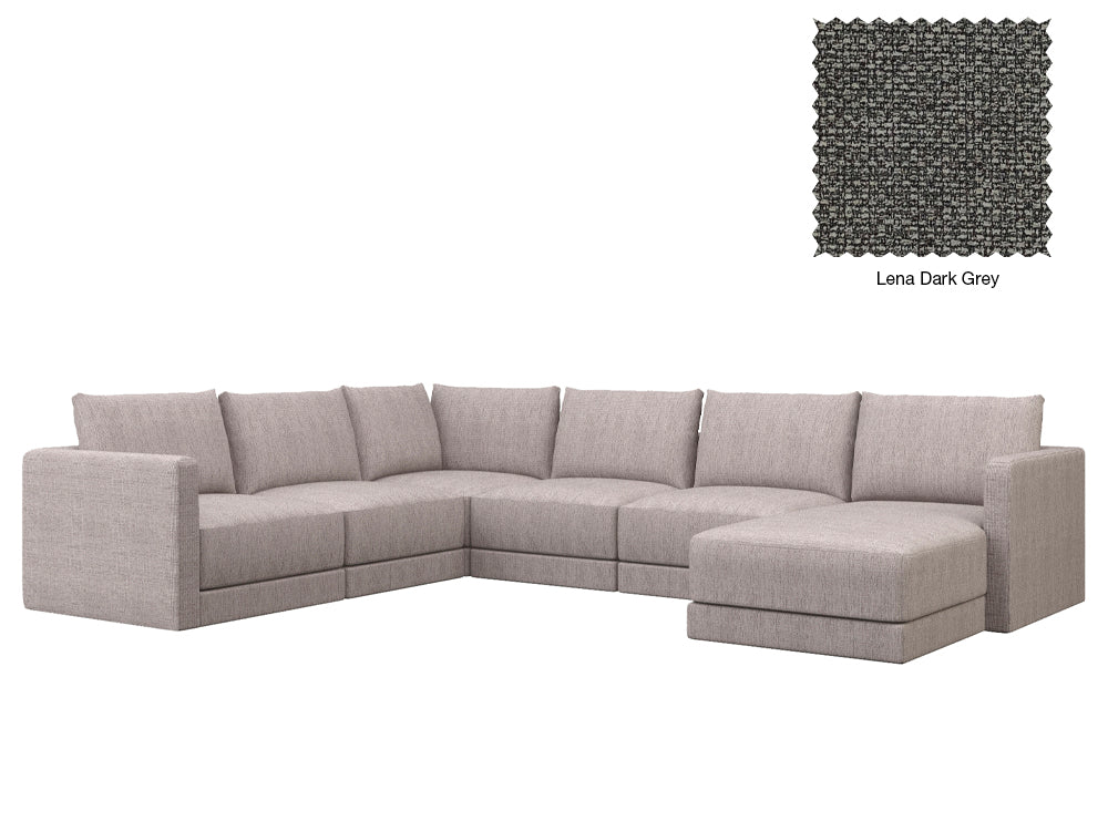 Basel U Shape Chaise Sofa