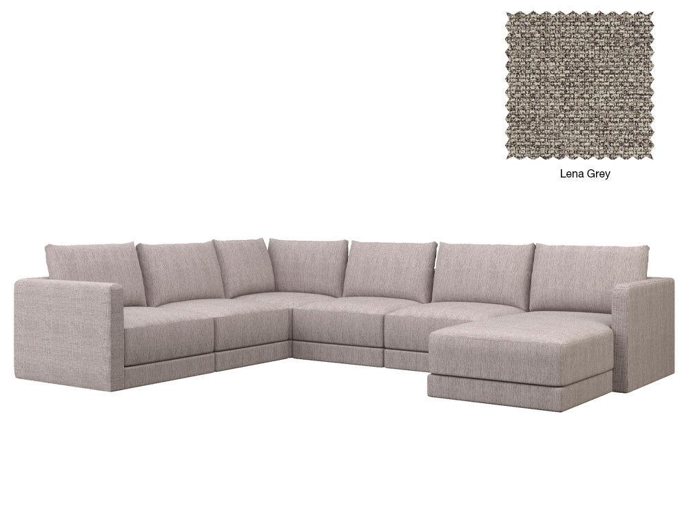 Basel U Shape Chaise Sofa