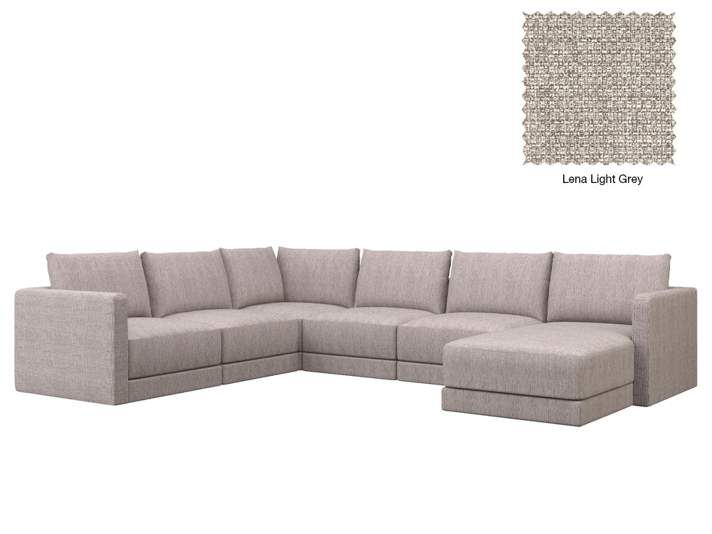 Basel U Shape Chaise Sofa