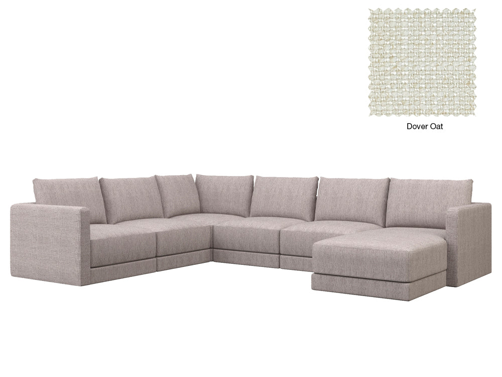 Basel U Shape Chaise Sofa