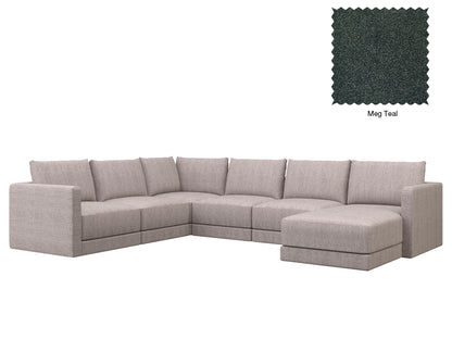 Basel 5 Seat L Shape Sofa