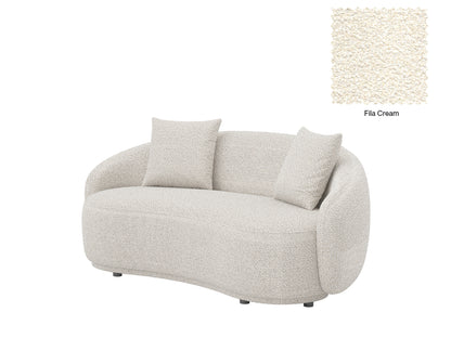 Dawn 3 Seater Curved Sofa
