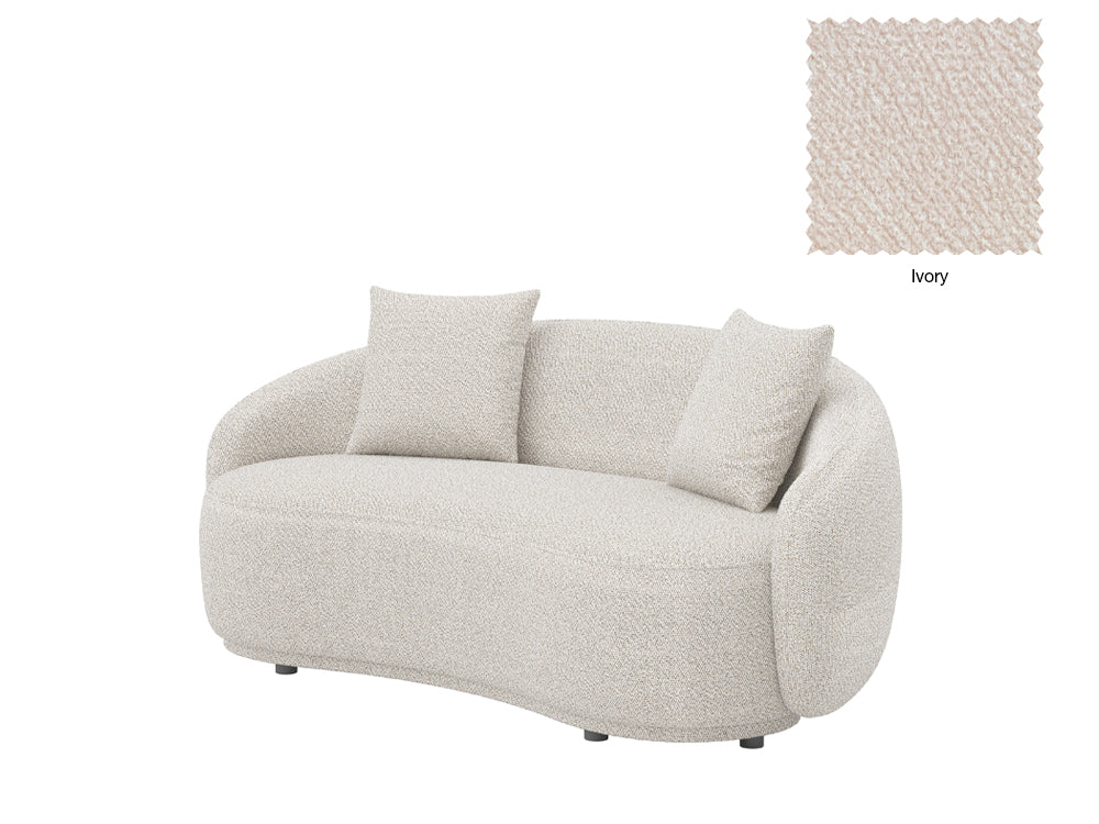 Dawn 3 Seater Curved Sofa