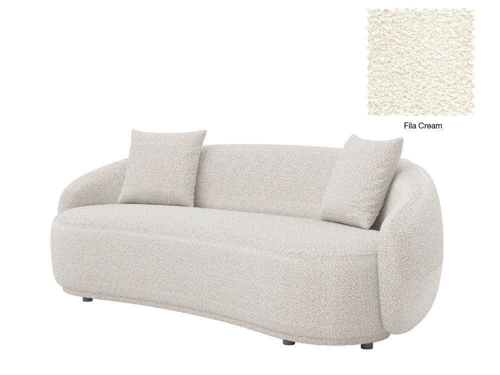 Dawn 4 Seater Curved Sofa