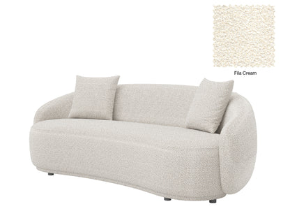 Dawn 4 Seater Curved Sofa