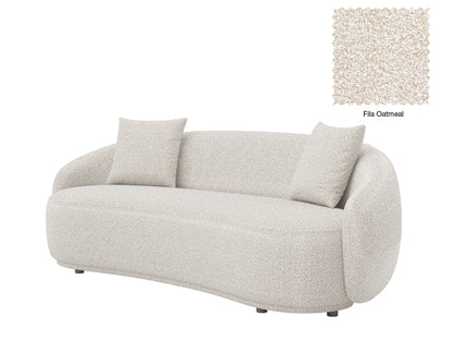 Dawn 4 Seater Curved Sofa