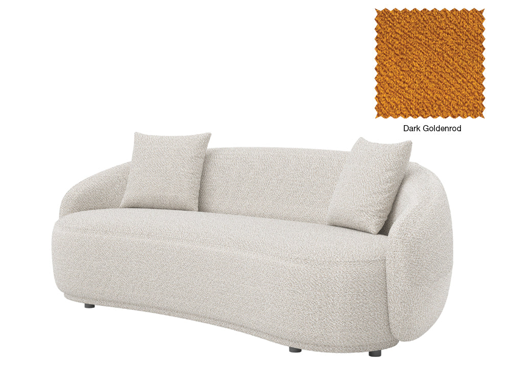 Dawn 4 Seater Curved Sofa