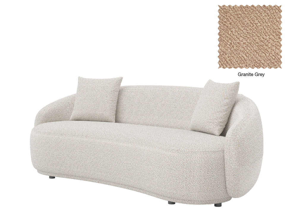Dawn 4 Seater Curved Sofa
