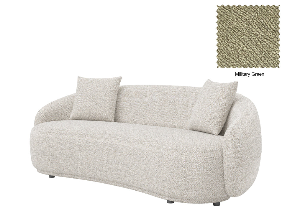 Dawn 4 Seater Curved Sofa