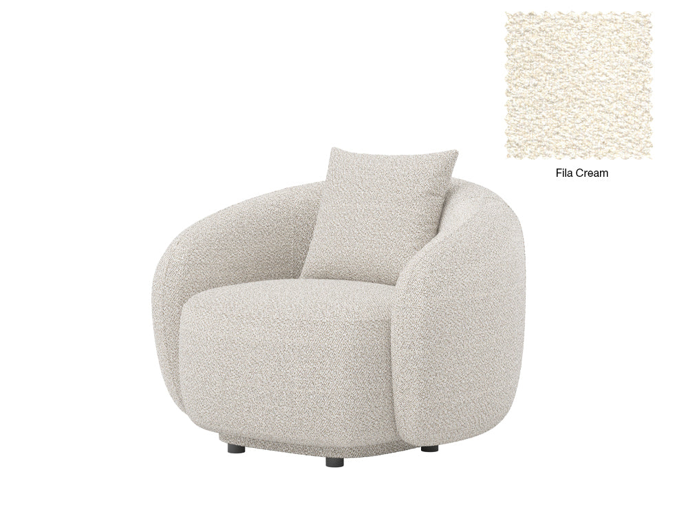 Dawn Curved Armchair
