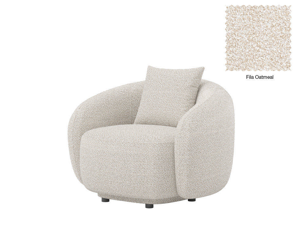 Dawn Curved Armchair
