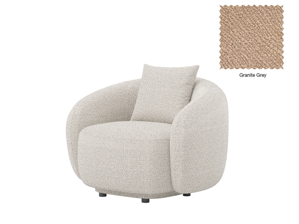 Dawn Curved Armchair