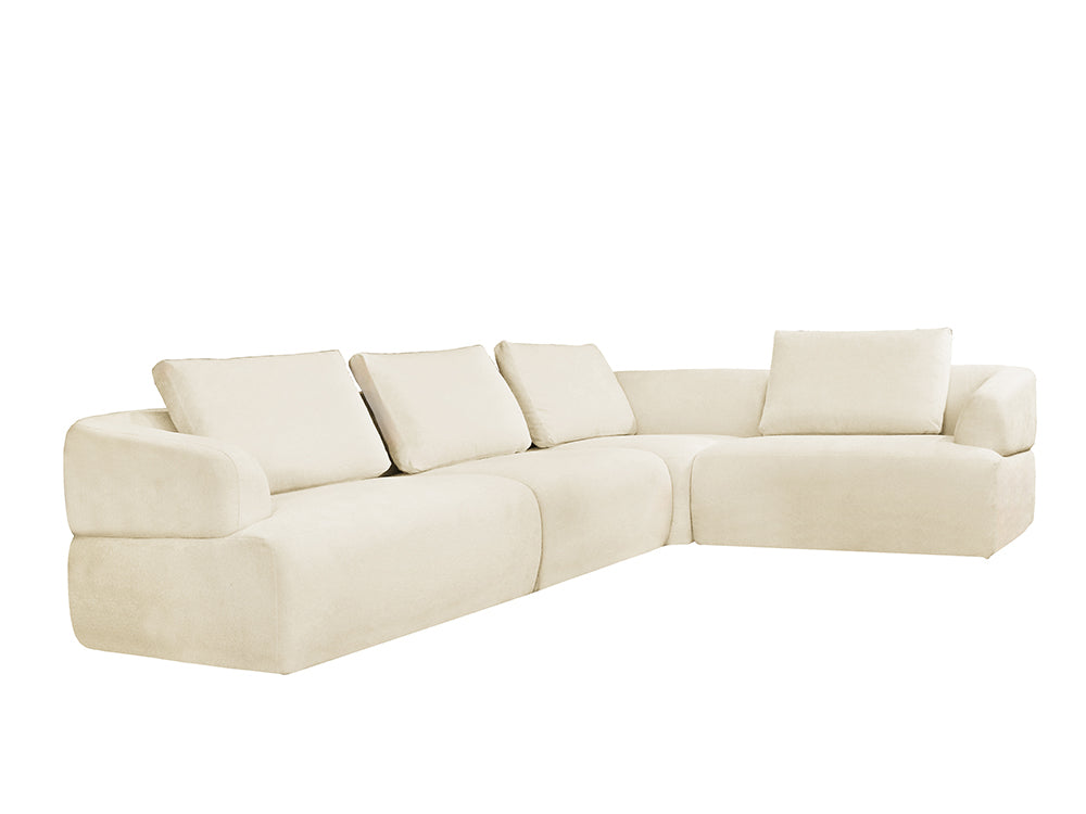 Delvis 4 Seat L Shape Sofa