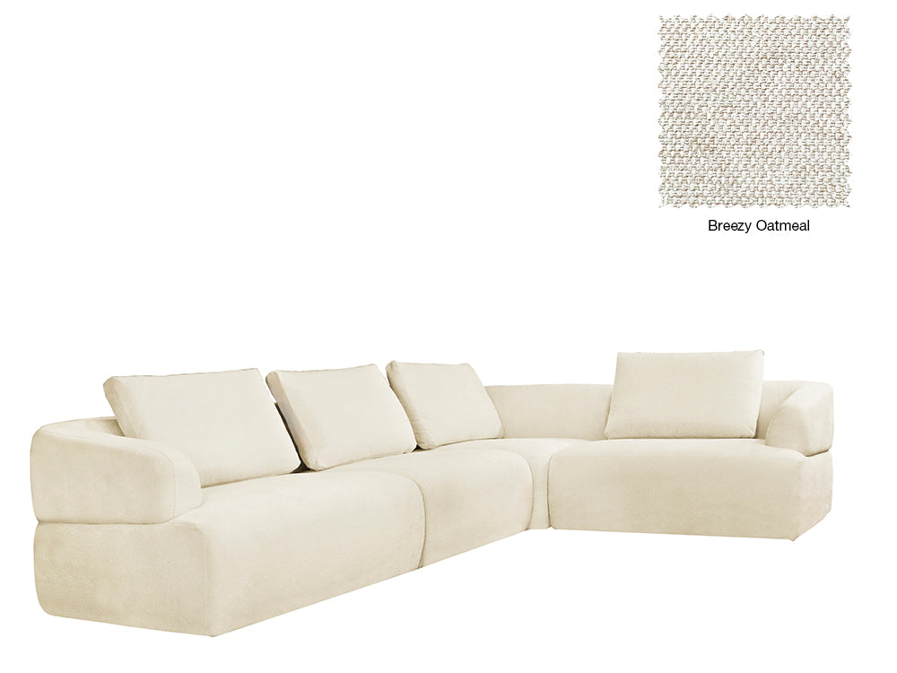 Delvis 4 Seat L Shape Sofa