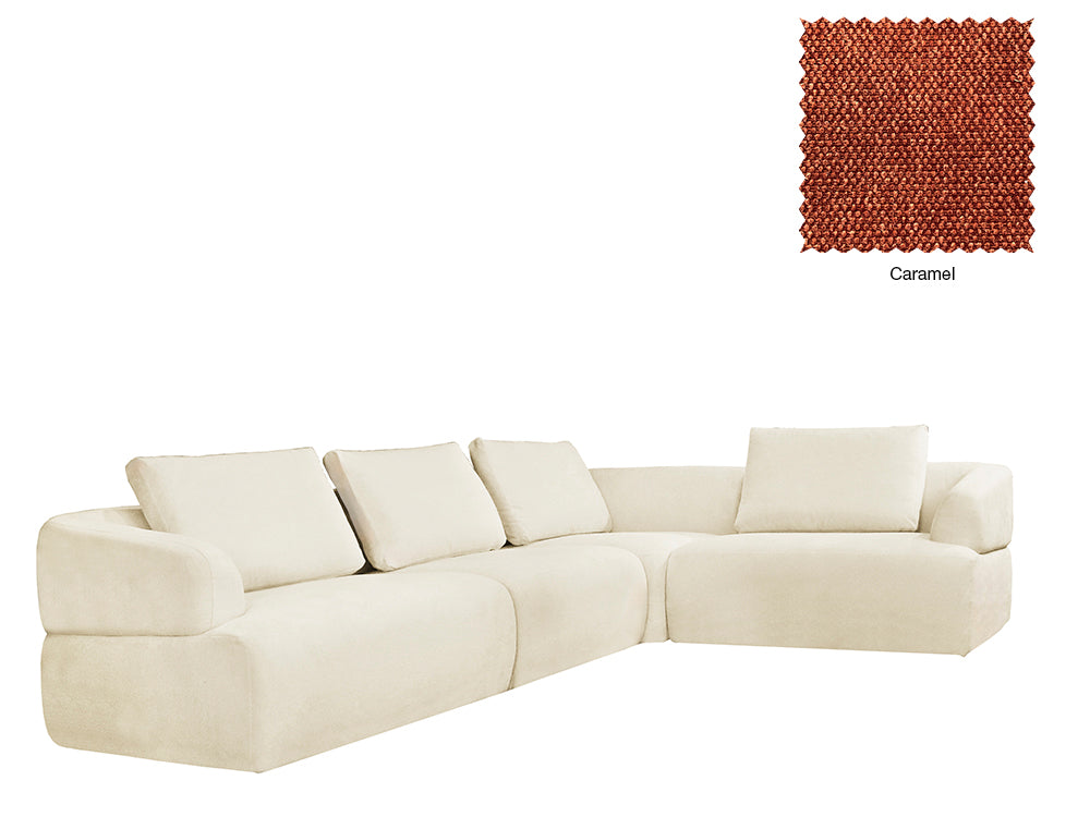 Delvis 4 Seat L Shape Sofa