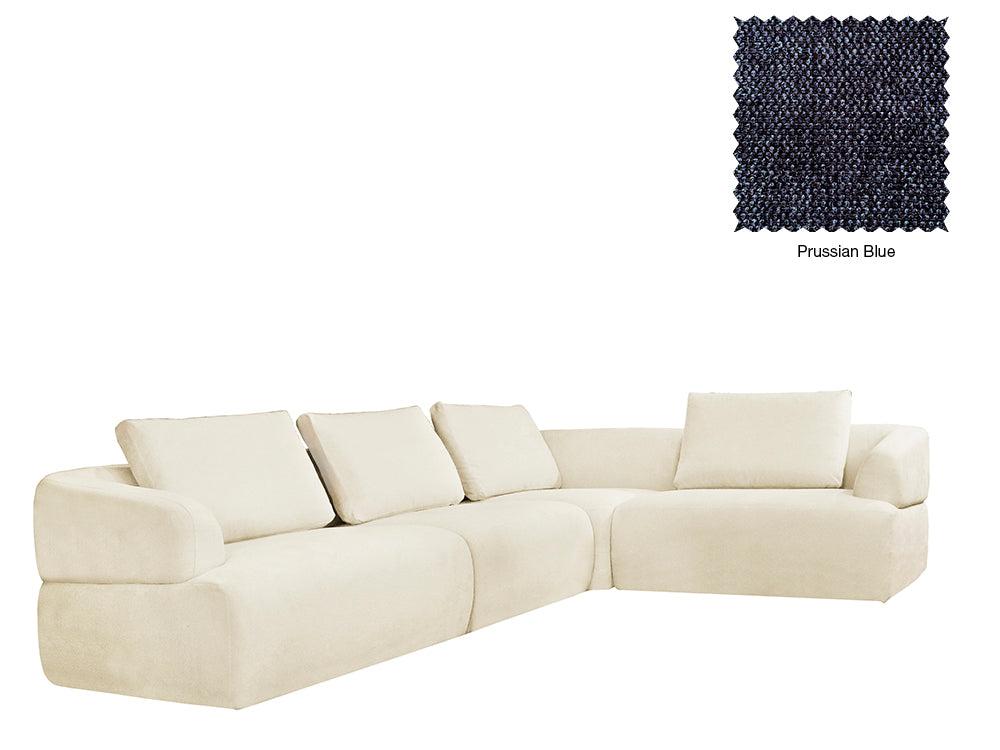 Delvis 4 Seat L Shape Sofa