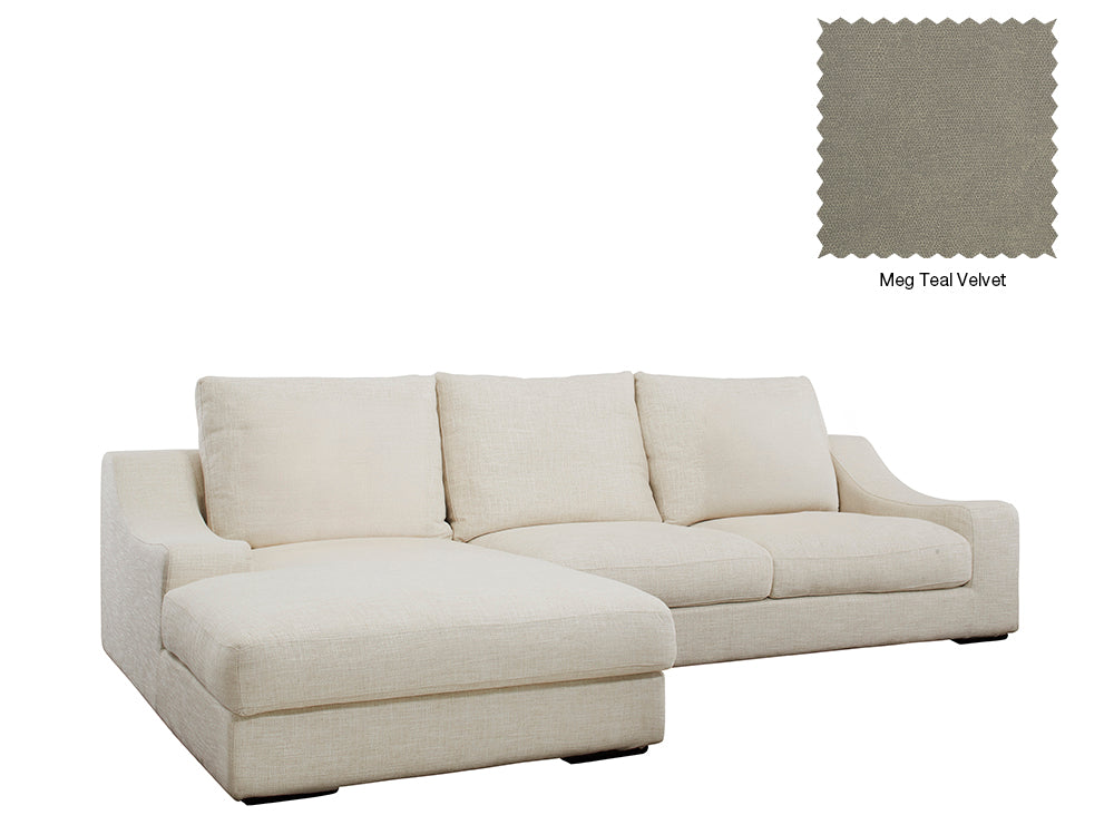 Genoa 3 Seat L Shape Left Sofa