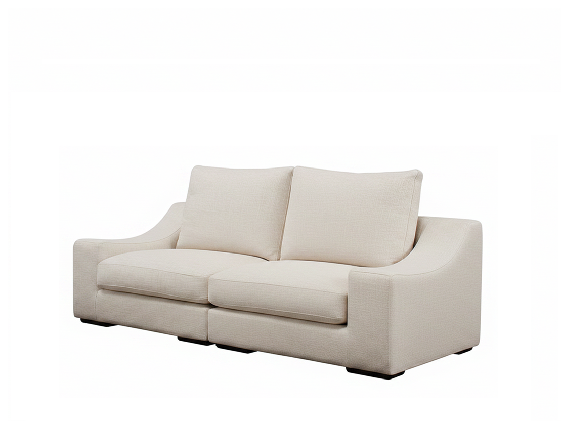 Genoa 2-Seater Modular Sofa - Angled View