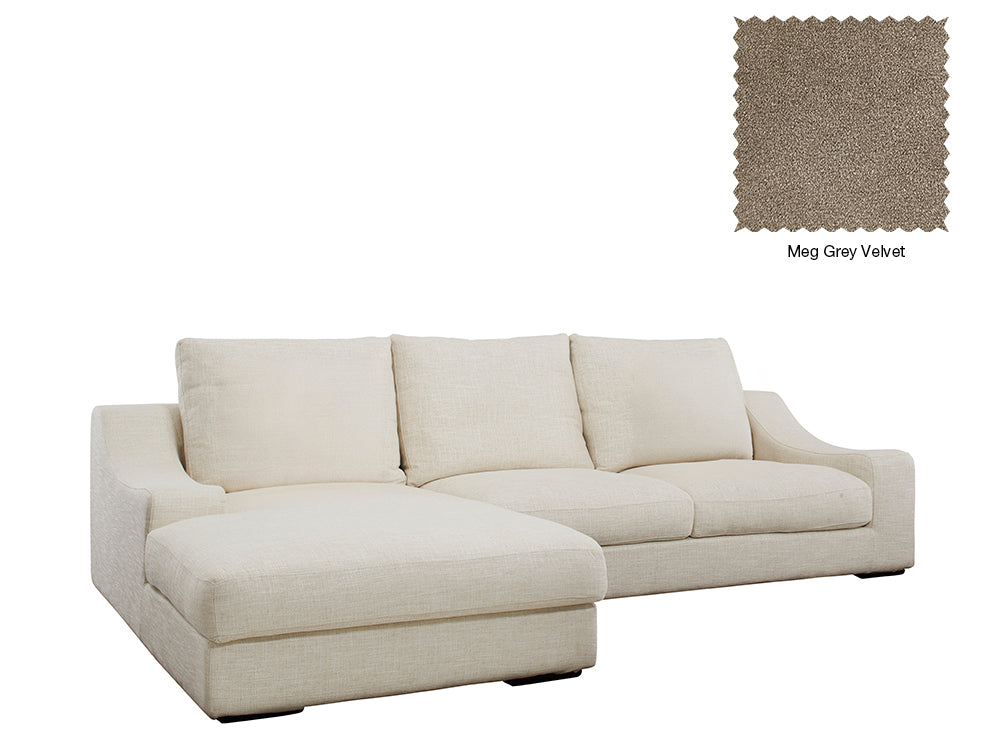 Genoa 3 Seat L Shape Left Sofa