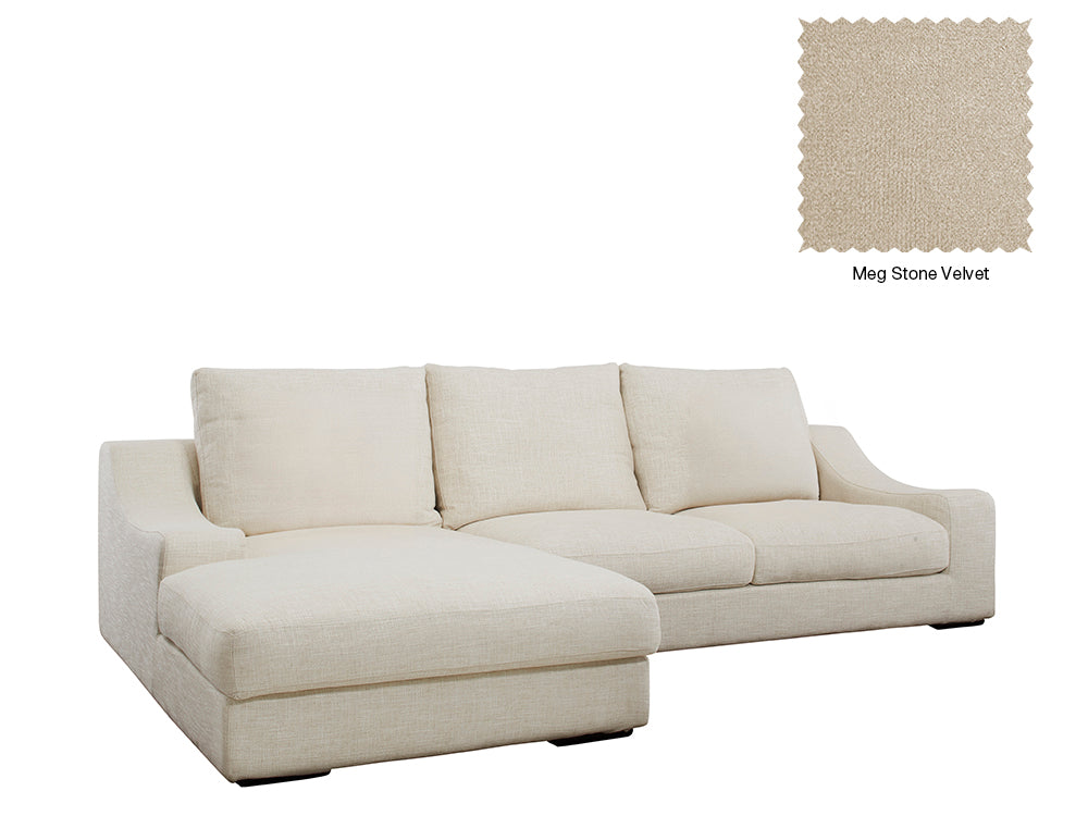Genoa 3 Seat L Shape Left Sofa