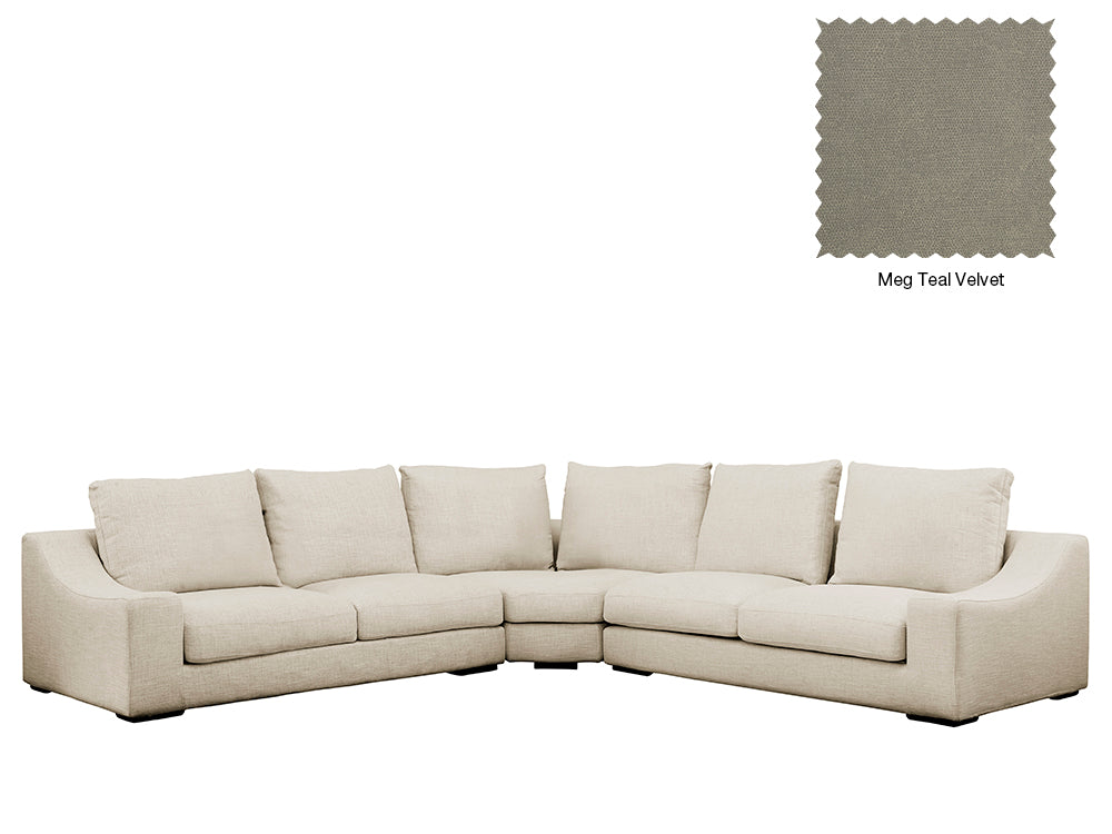 Genoa 5 Seat L Shape Sofa