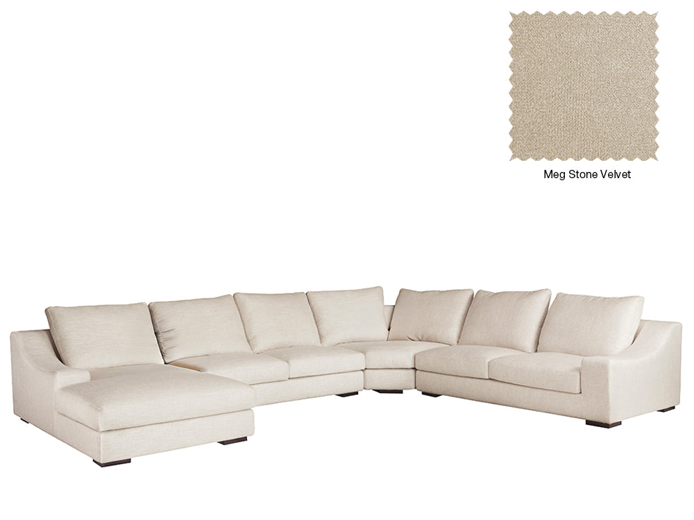 Genoa U Shape with Left Chaise Sofa