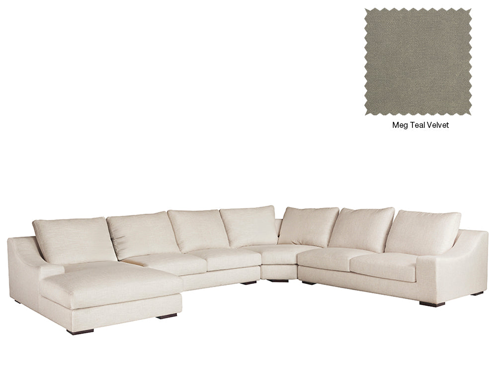 Genoa U Shape with Left Chaise Sofa