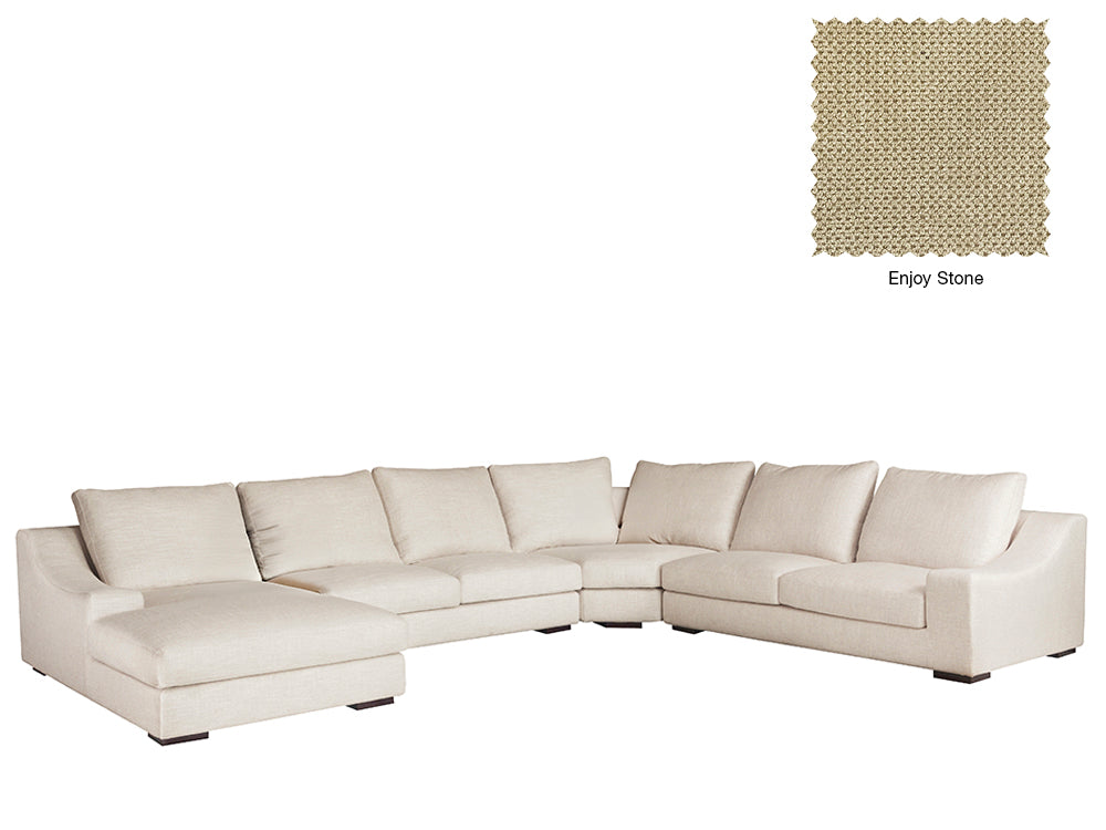 Genoa U Shape with Left Chaise Sofa