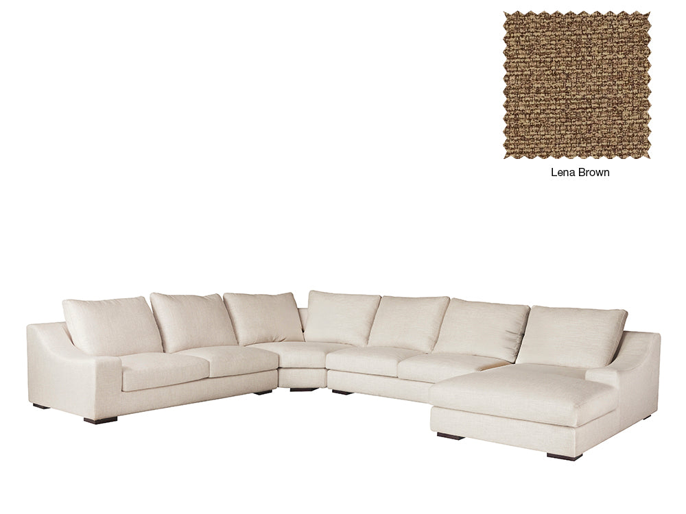 Genoa U Shape with Right Chaise Sofa