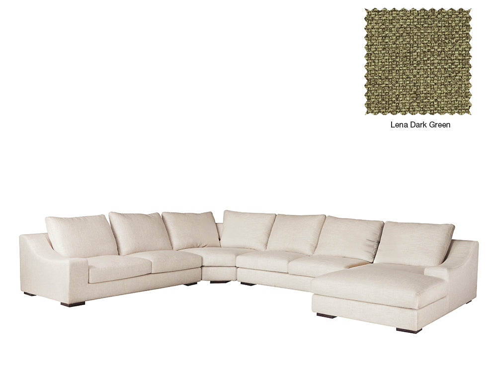 Genoa U Shape with Right Chaise Sofa