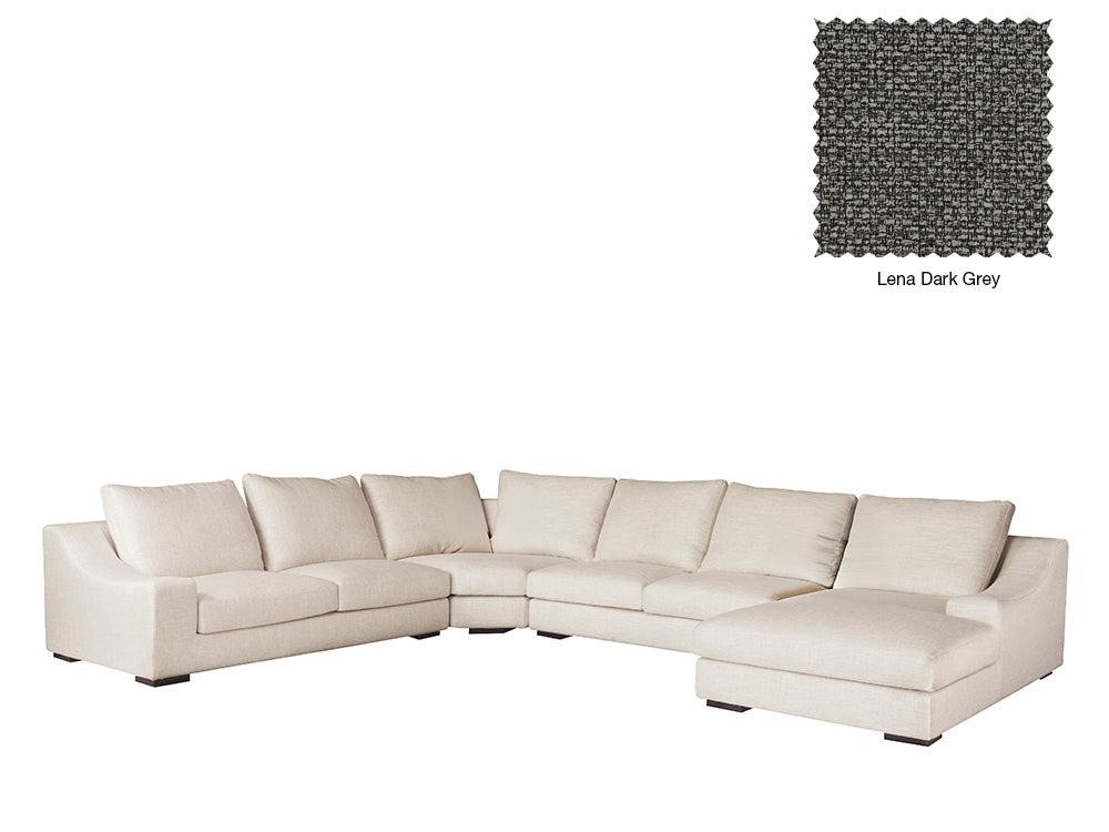 Genoa U Shape with Right Chaise Sofa