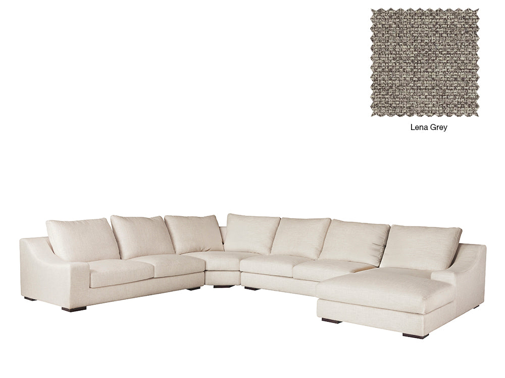 Genoa U Shape with Right Chaise Sofa