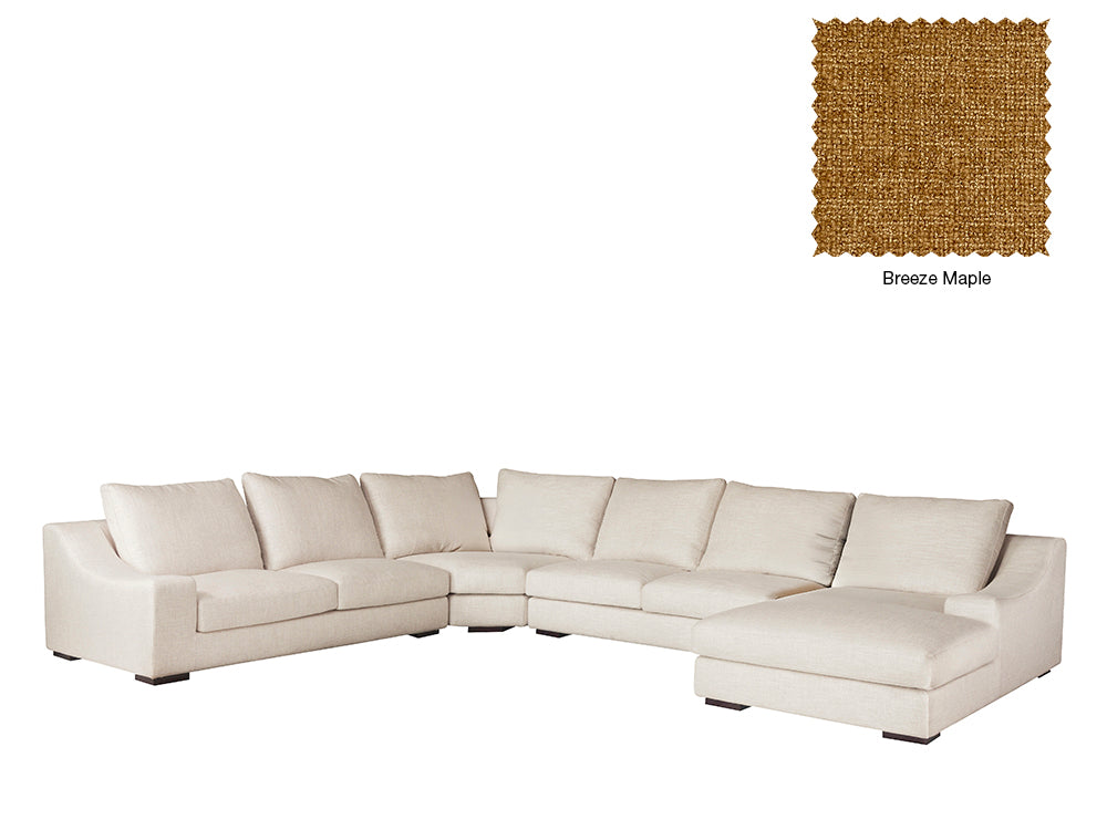 Genoa U Shape with Right Chaise Sofa