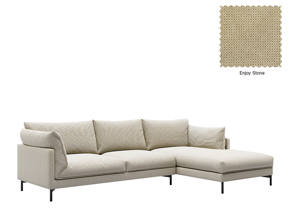 Julian 4 Seat With Chaise Sofa