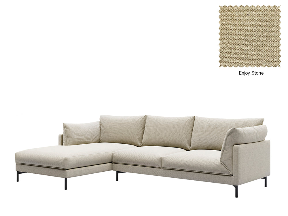 Julian 4 Seat With Chaise Sofa