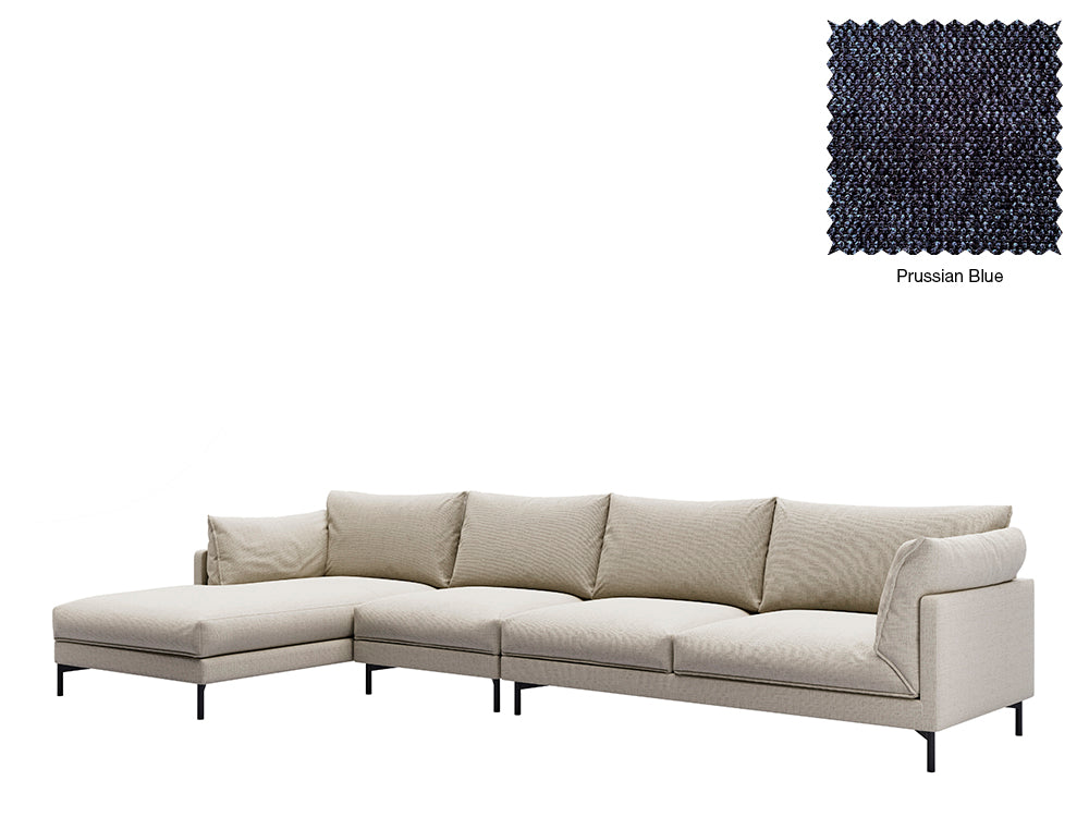 Julian 5 Seat With Chaise Sofa