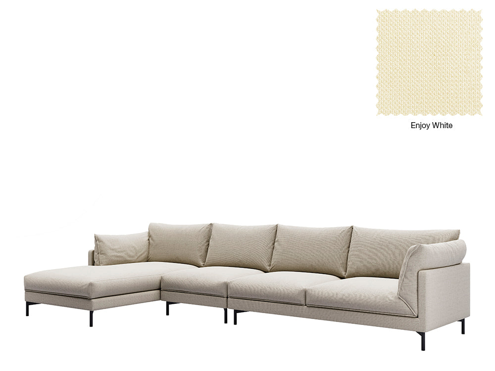 Julian 5 Seat With Chaise Sofa