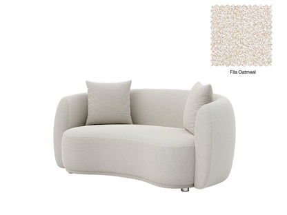 Lilly 2 Seater Curved Sofa