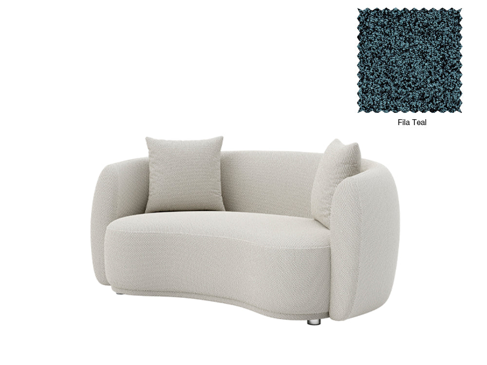 Lilly 2 Seater Curved Sofa
