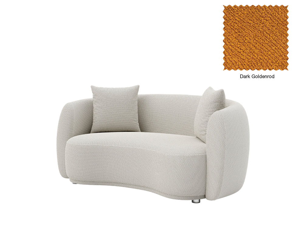 Lilly 2 Seater Curved Sofa