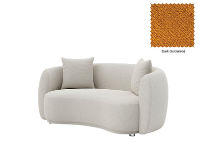 Lilly 2 Seater Curved Sofa