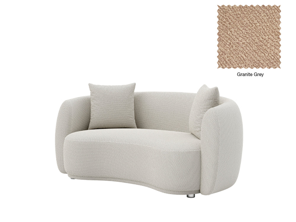 Lilly 2 Seater Curved Sofa