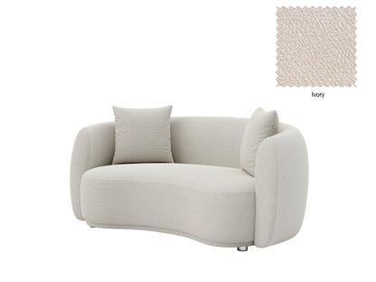 Lilly 2 Seater Curved Sofa